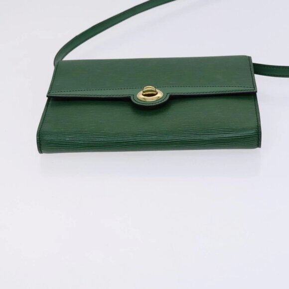 LOUIS VUITTON Epi Pochette Arche Shoulder Bag Green M52574 LV Auth EC713 - Picture 6 of 16